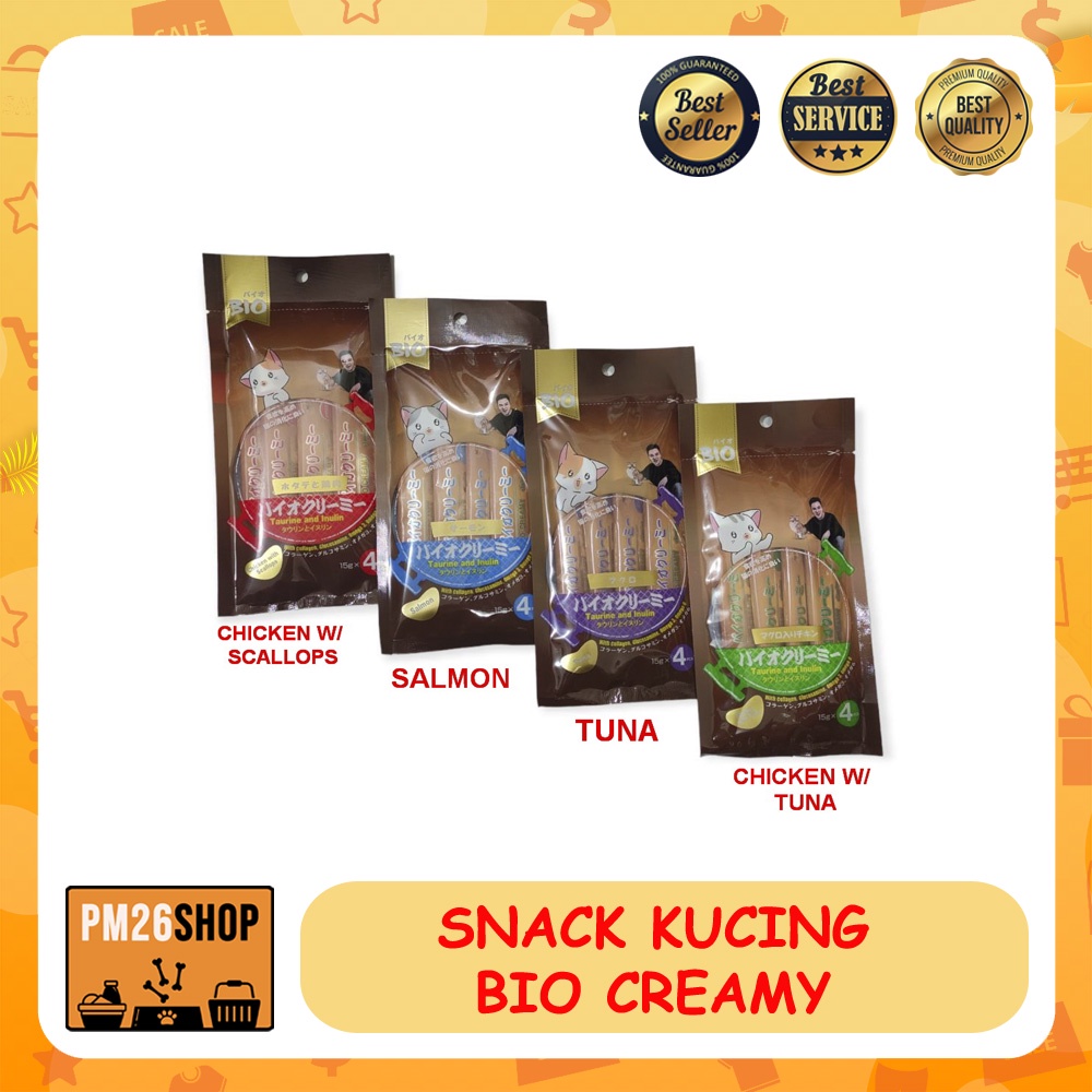 SNACK UNTUK KUCING BIO CREAMY