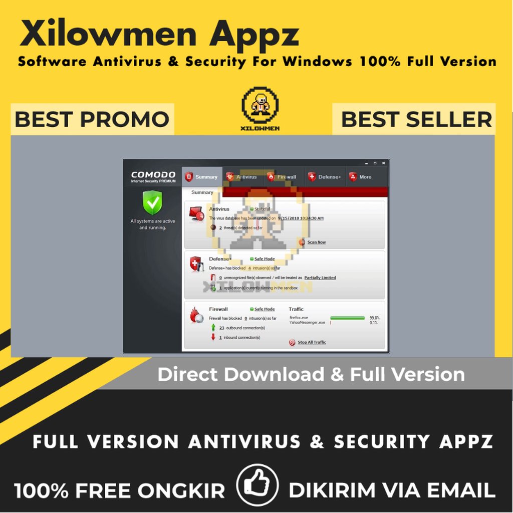 [Full Version] Comodo Free Antivirus for Windows 10 Pro Security Lifetime Win OS