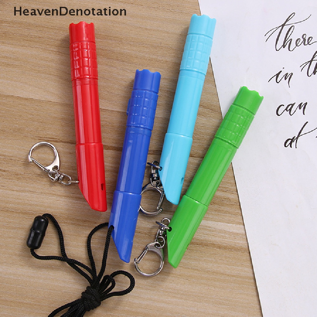 [HeavenDenotation] Senter LED Portabel Senter Mini Pen Light Waterproof Torch Pocket Flashlights Obor Kecil Lampu Darurat HDV