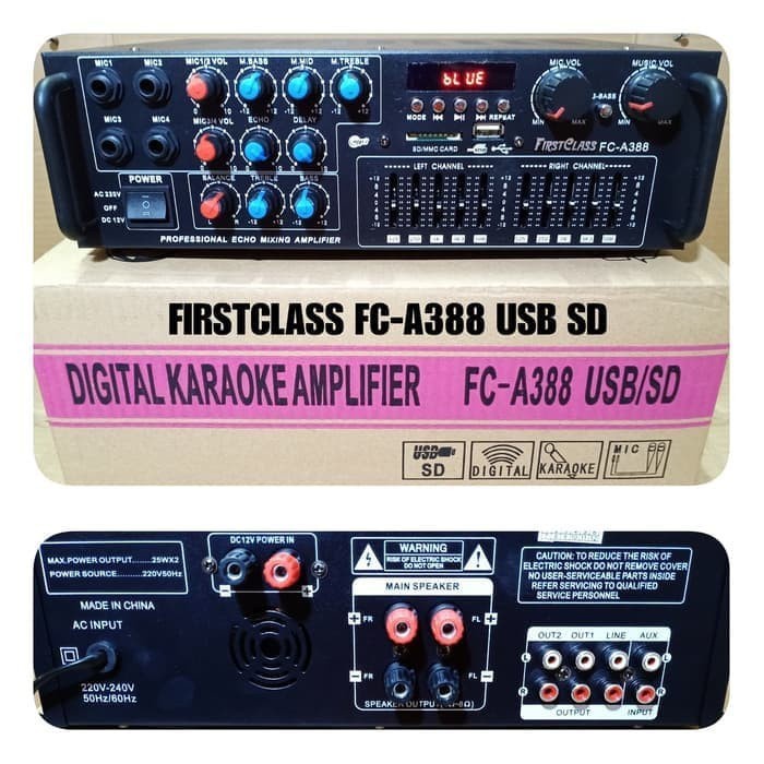 AMPLIFIER FIRSTCLASS FC A388 / FCA388 / FCA 388 / A388 /FC A-388