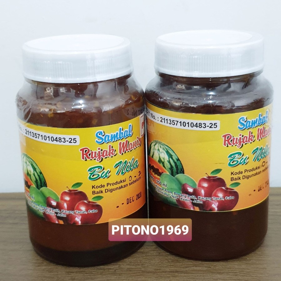 

Sambal Rujak Manis Rujak Buah 250ml