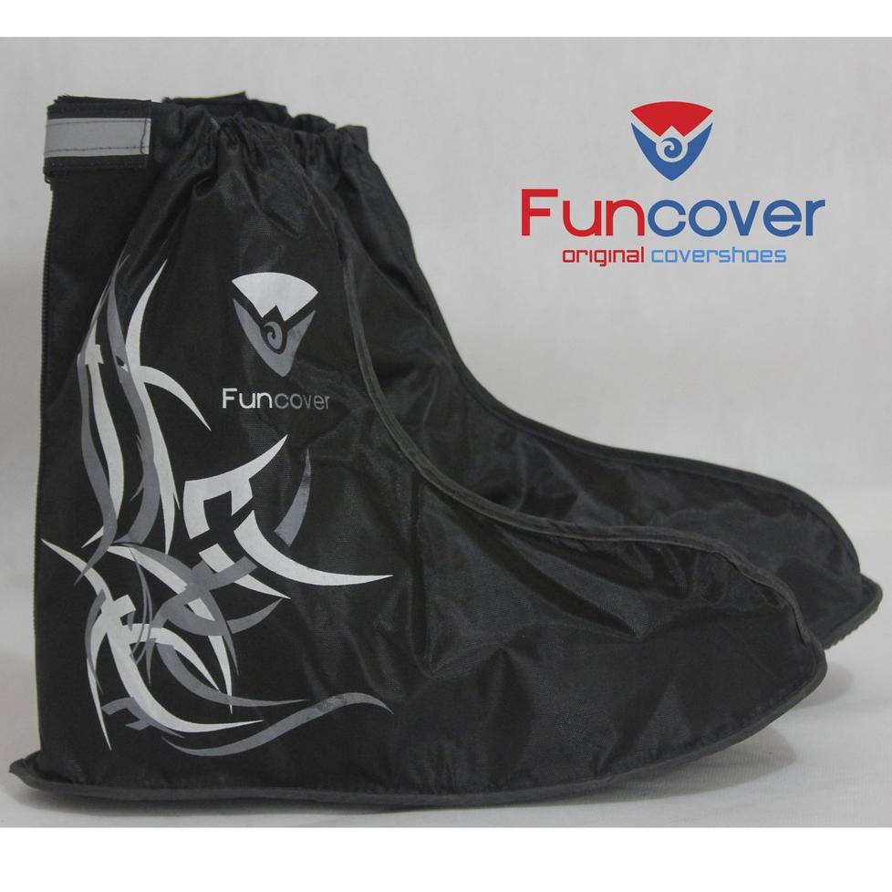 ↝ Jas Hujan Sepatu Sarung Mantel Sepatu Anti Air Funcover ➴