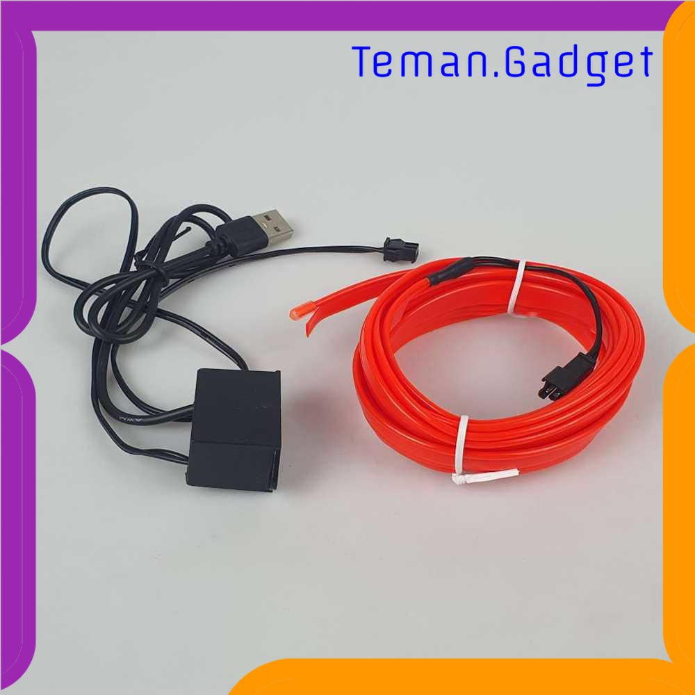 TG-LMP KEY-WIN Lampu Hias Neon Flex Light USB Plug 3 Meter - M05