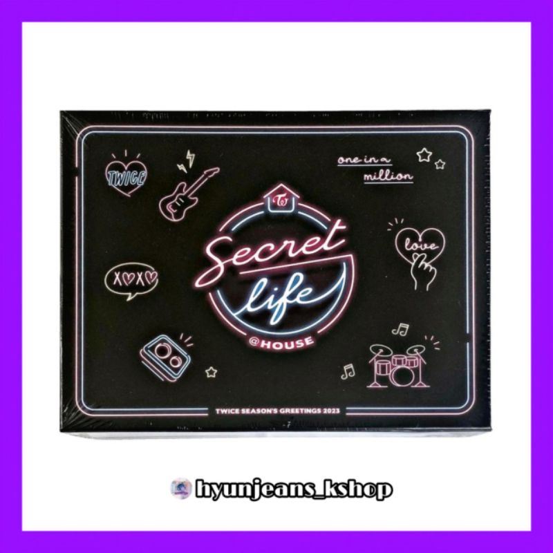 [READY STOCK] TWICE 2023 SEASON GREETING : SECRET LIFE @HOUSE ONE IN A MILLION SEASONS GREETINGS / S