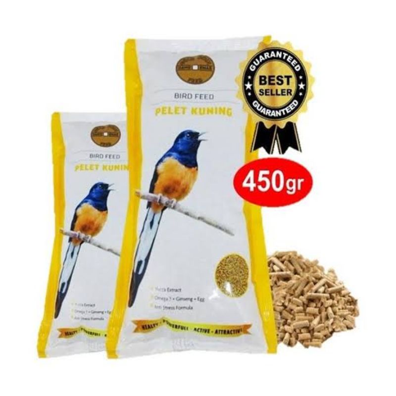 PUR GOLDCOIN ROYAL PELET KUNING VOER GOLD COIN 450GR