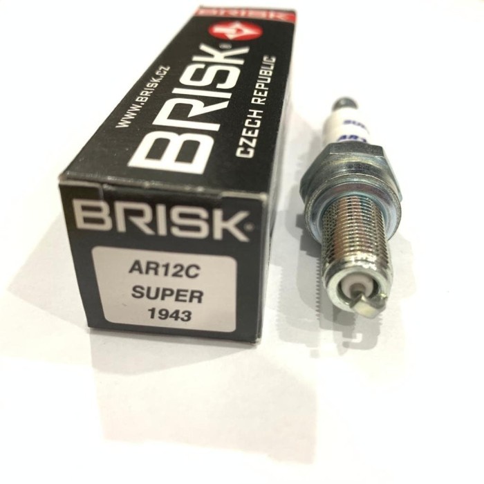 Busi Busi Motor Brisk Copper Ar12C Satria Fu Nmax Aerox Pcx Original