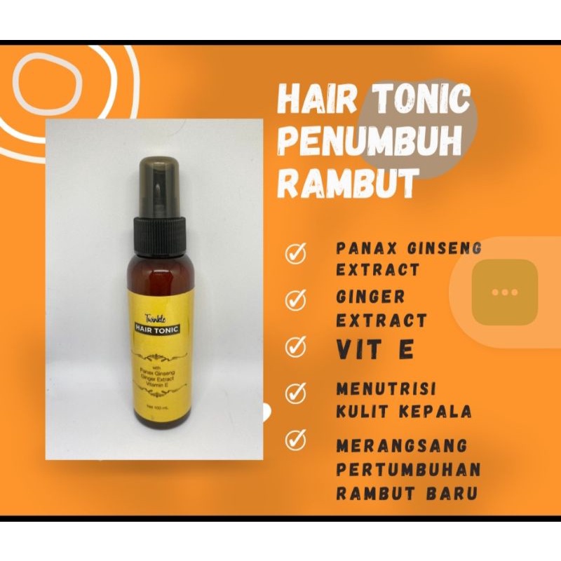 Hair tonic penumbuh rambut/tonic vitamin rambut/HAIR growth tonic/tonic penumbuh rambut botak/hairlo