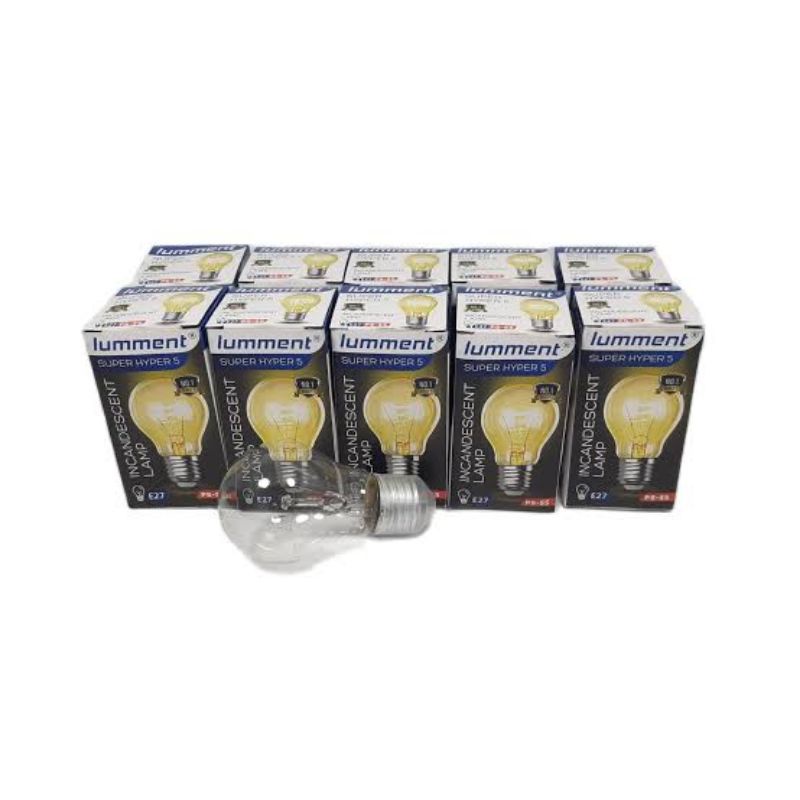 LAMPU BOHLAM  PIJAR  LUMMENT HYPER 5 5 WATT CAHAYA KUNING E27