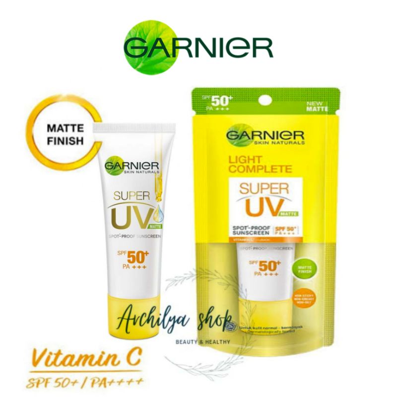 Garnier Light Complete Super UV Spot - Proof Sunscreen SPF 50+ Matte 15ml