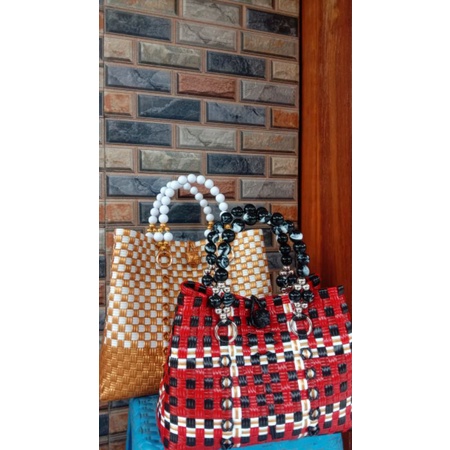 Tas anyam jali-jali "Poernomo Jali Bag"