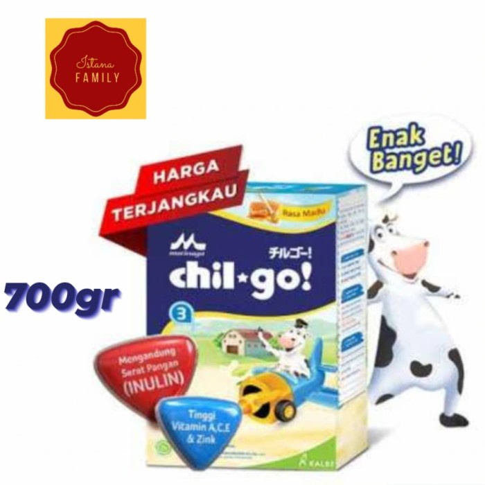 

[ COD ] Morinaga Chil go Powder 1+ dan 3+ 700gr - Madu 3+