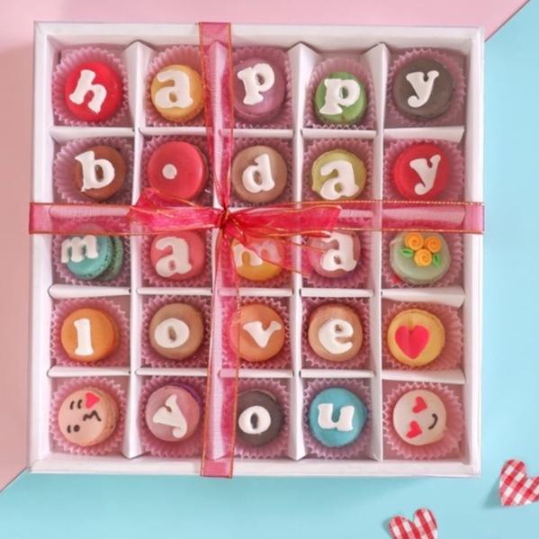 

✪ BABY MACARON GIFT 25PCS, HADIAH UNIK MACARON ◙