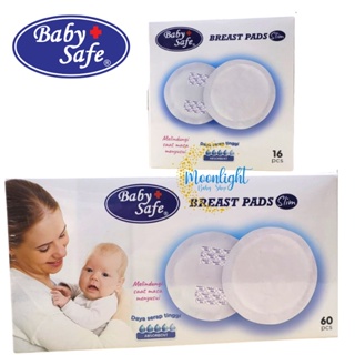 Image of Baby Safe Breast pad 16/60 pcs Penyerap Asi untuk Ibu Menyusui babysafe