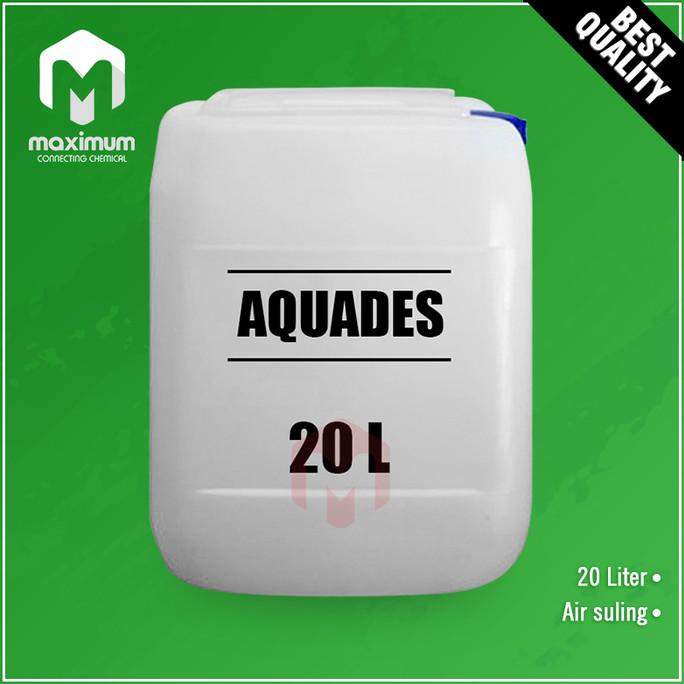 Aquadest / Akuades / Aquades / Air Suling / Air Aki Radiator 20 Liter HARGA DISKON