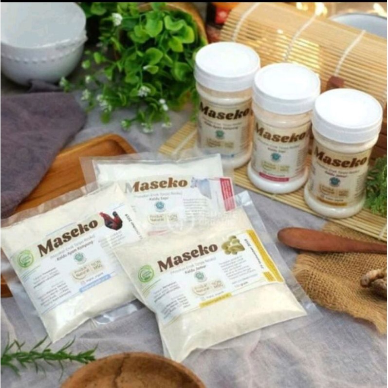 

Kaldu MASEKO NON MSG Organik Mpasi baby,Kemasan refill sachet & Botol
