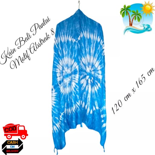 Kain Pantai Kain Bali Pantai - Kain Bali Motif Abstrak Bio Baru Standar SEMBILAN MODE- Sarung Pantai - Sarung Bali - Kain Pantai - Kain Katun Jepang - Kain Untuk Hiasan Dinding - Kain Untuk Plafon Mobil Truk Dan Mobil 3/4 Lainnya