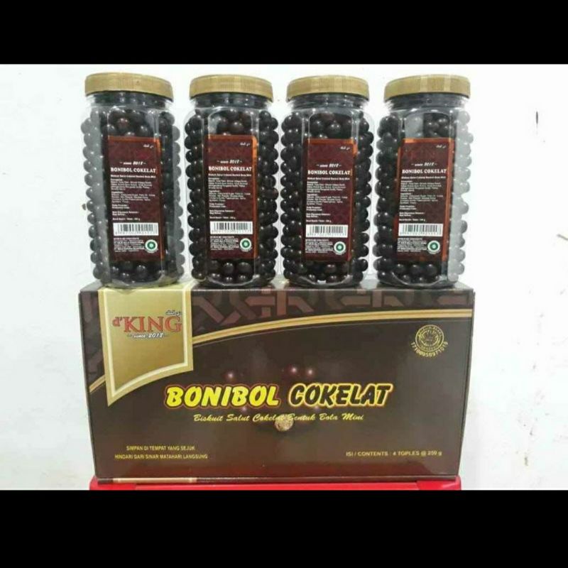 

COKLAT BONIBOL MURAH COKLAT LEBARAN 1 DOS ISI 4 TOPLES