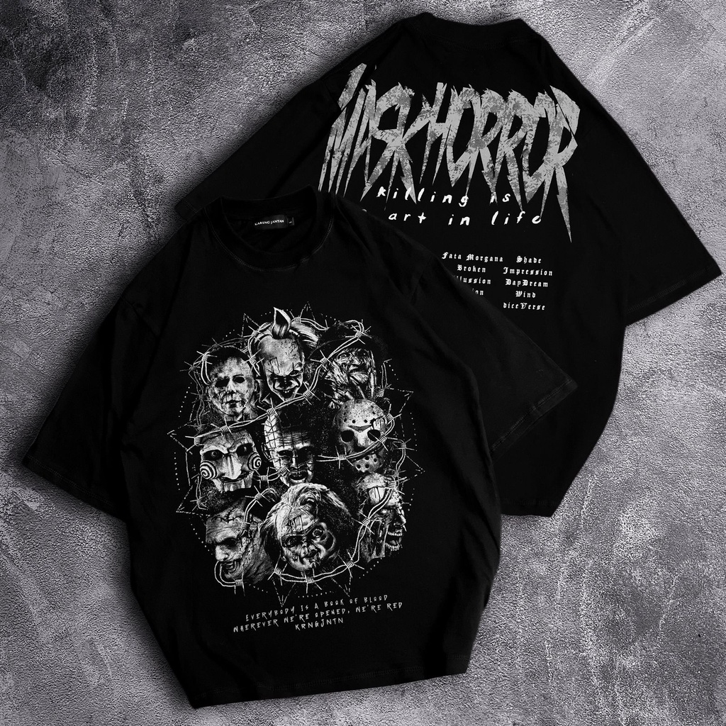 [Oversize] BAJU KAOS OVERSIZE / OVERSIZE T-SHIRT &quot;Blood&quot;