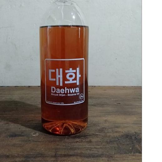 

➻ 1 liter minyak wijen/sesame oil pure 100%/murni halal ➻