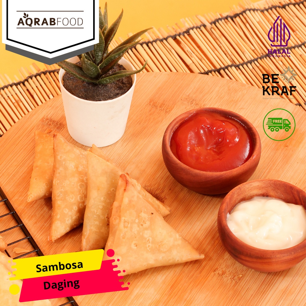 

Sambosa Full Daging AQRAB FOOD