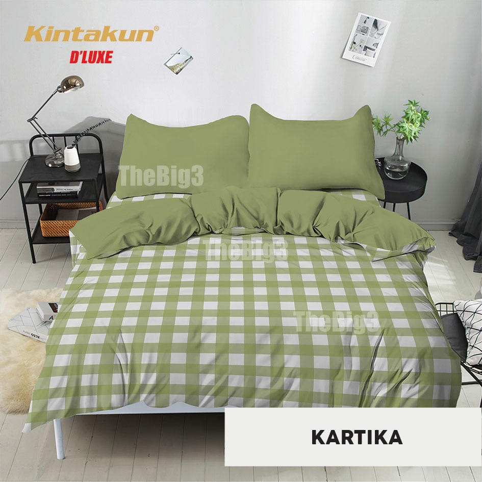 BEDCOVER + SPREI KINTAKUN 100x200 / 90x200 cm motif Amina Amerta Radinka Thania Shakila Candramawa Citra Gista Janitra Kartika Lavana Marma Rahajeng Wira Wiyata - SINGLE 100 90 BC TBT