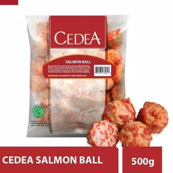 

>XC26619< Salmon ball / bakso salmon CEDEA 500 gr