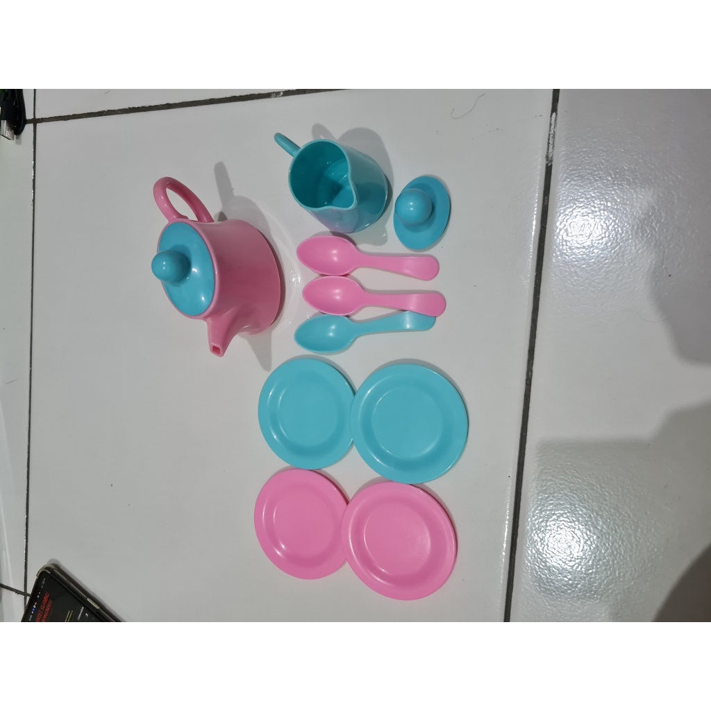 Preloved mainan masak masakan elc campur no brand