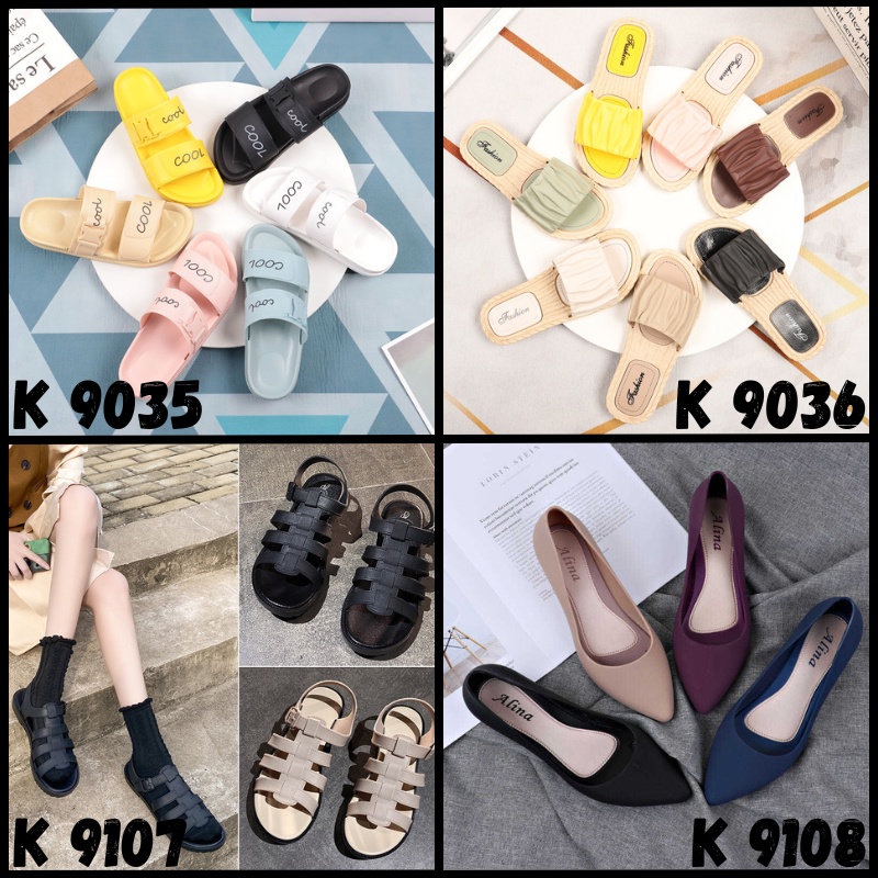 Favorite Mysteri Box Sandal Wanita 4 Size Korea Import 8001