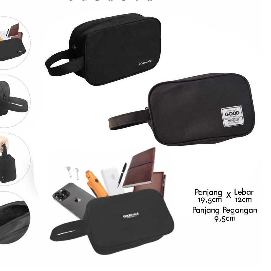 ☼ GOOD MADE - Pouch Pria | Clutch Pria | Clutch Bag Pria | Clutch Bag Pria | Tas Pouch Pria | Clutch