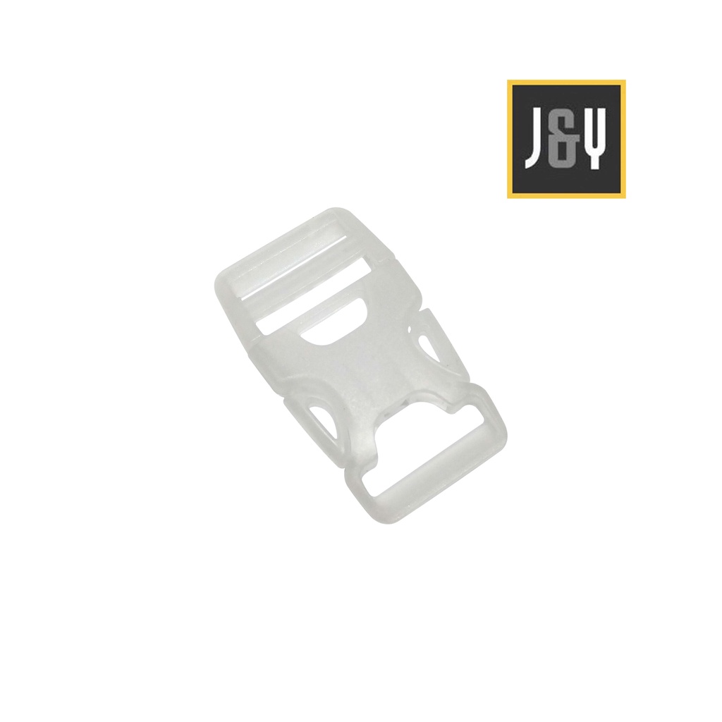 GESPER BUCKLE KUNCI SODOK TAS 2.5 CM BAHAN PLASTIK PP BENING