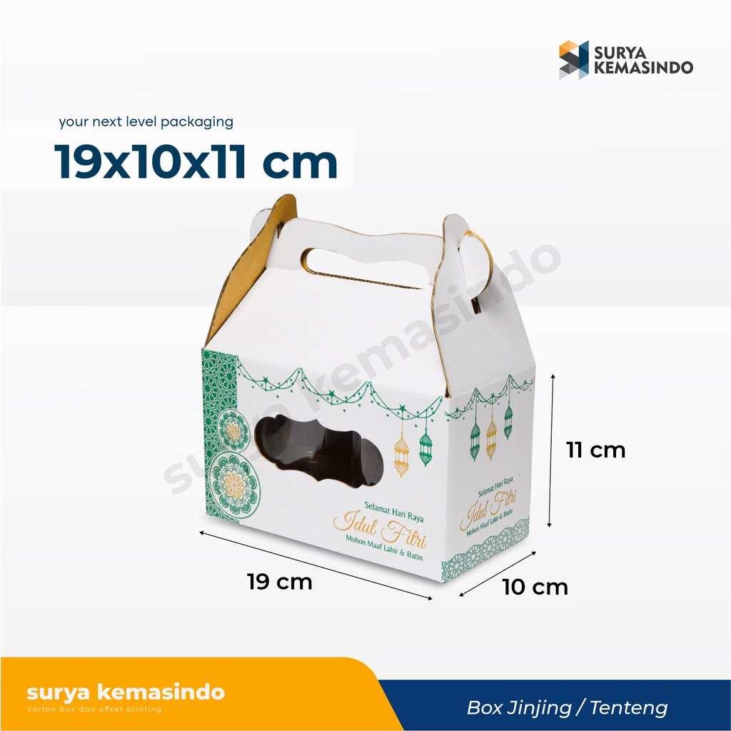 

Box 19x10x11 cm Jinjing (KUKER TOPLES JAR 250 gr ISI 2) Kardus/Kue Kering/hampers/idul fitri/Iedmubarak/Jar250gr/jarbesar