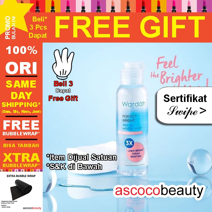 Wardah PERFECT BRIGHT Series | Creamy Foam Brightening Oil Control Smooth Glow Moisturizer SPF30 ✰ ascocobeauty ✰