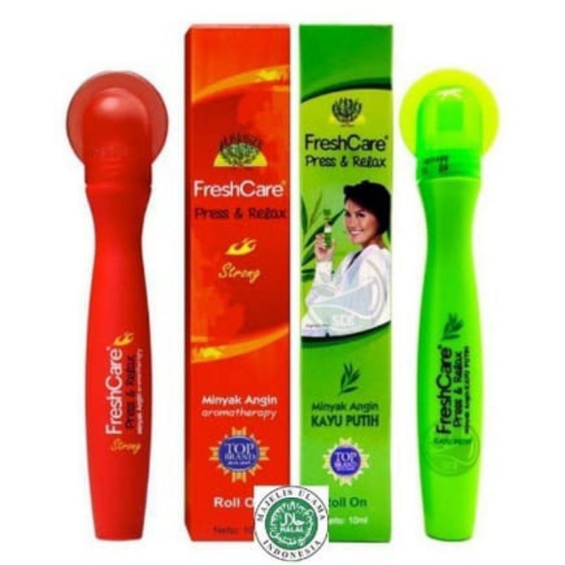 FreshCare Press and Relax / Minyak Angin FreshCare  Kerik 10ml