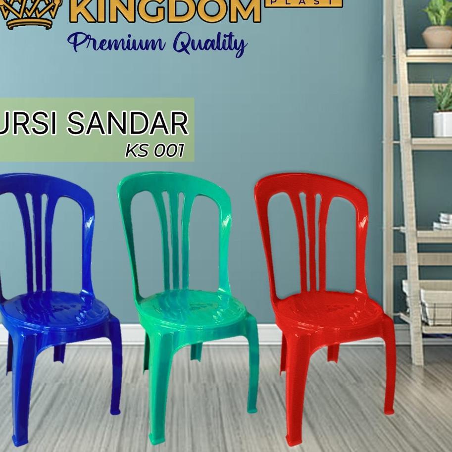 ✩ kursi / bangku plastik sender kursi sandaran plastik KUAT DAN KOKOH KURSI SANDAR KINGDOM ➶
