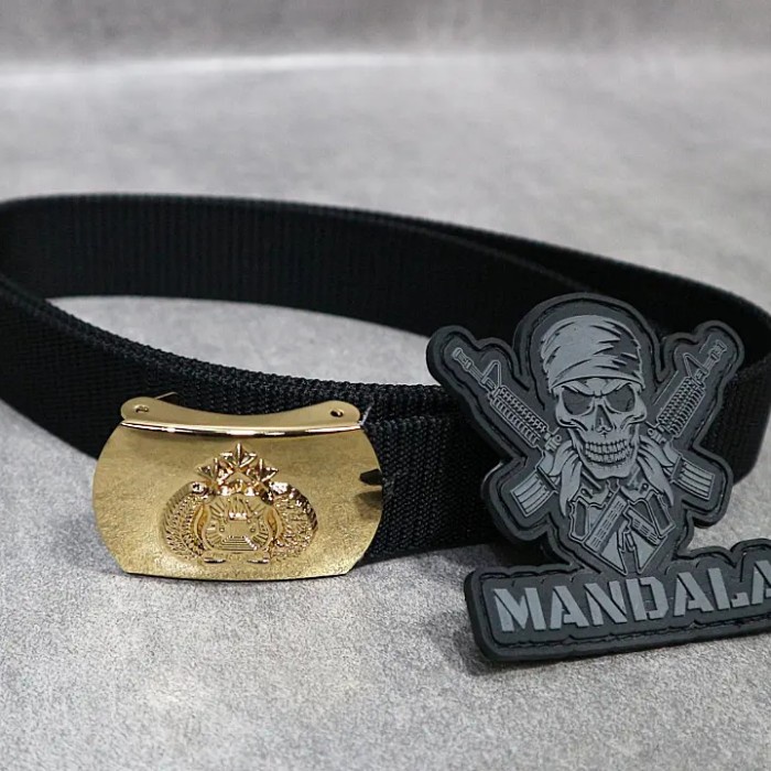 Sabuk sabuk PDH jatah asli polri / sabuk pdh pembagian (L3B3)