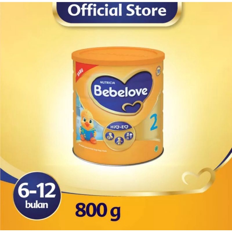 Bebelove 2 kaleng 800gr