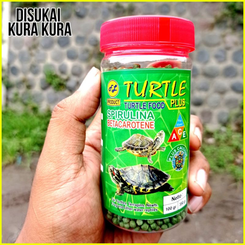 pakan kura kura pelet