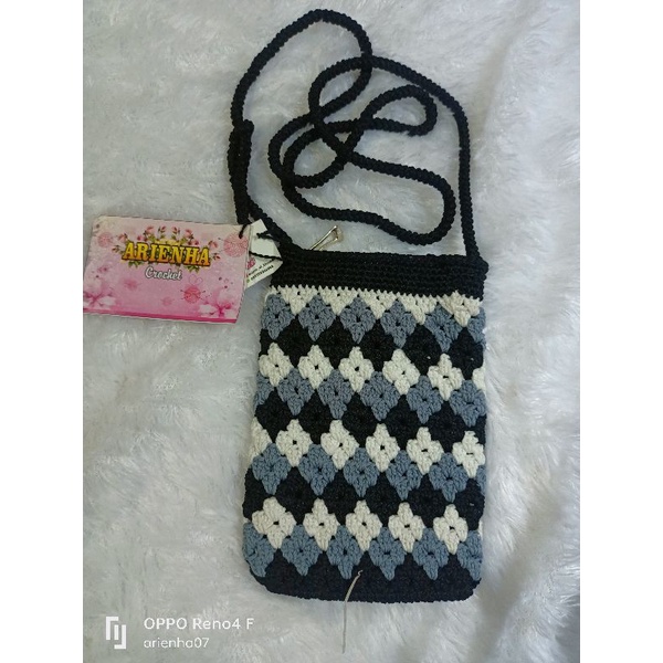 Tas rajut  / tas rajut hp / tas rjut kekinian / tas rajut viral
