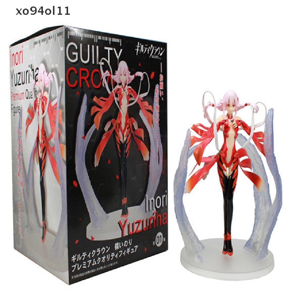 Xo 1Pc Guilty Crown Jepang Anime Action Figure PVC Mainan 16 cm Lucu Yuzuriha Inori Hadiah OL