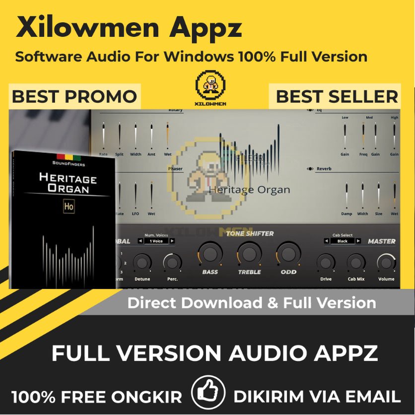 [Full Version] SoundFingers Heritage Organ Pro Lifetime Audio Software WIN OS