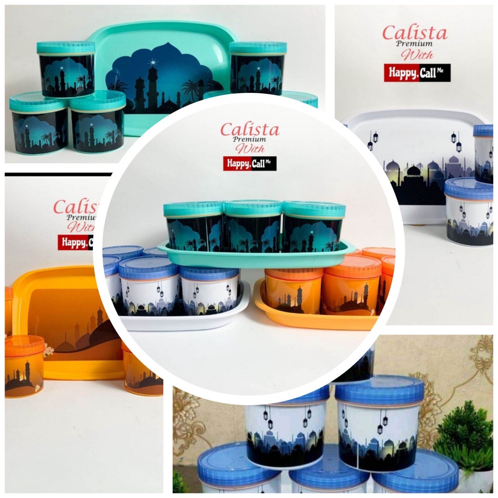 promo toples Calista Tonam free nampan /toples tonam motif terbaru super cantik 6pcs toples motif mu