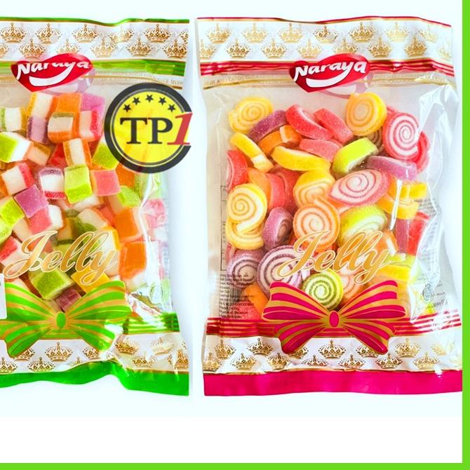 

☉ Naraya Jelly Fruit Jelly Roll Naraya Sandwich 400gr ✼