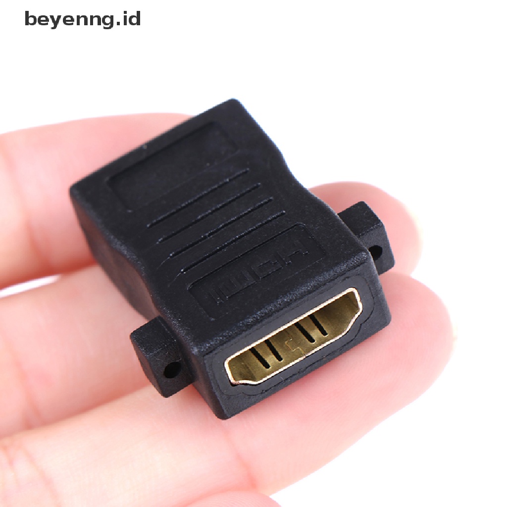 Beyen HDMI Female Ke Female Konektor Adapter Extension Coupler Penyambung Panel ID