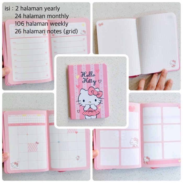 

Best Seller Planner Weekly (Mirip Hobonichi Weekly) Sanrio