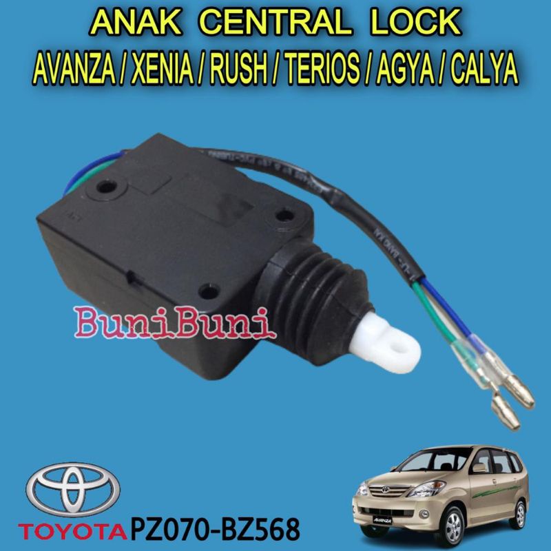 ANAK CENTRAL LOCK AVANZA / Modul Sentral Lock Mobil Avanza Xenia Rush Terios Calya Sigra Agya