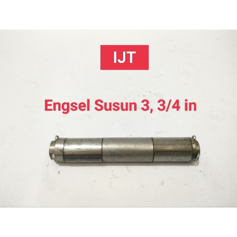 Engsel Bubut susun 3 ukuran 3/4 inch