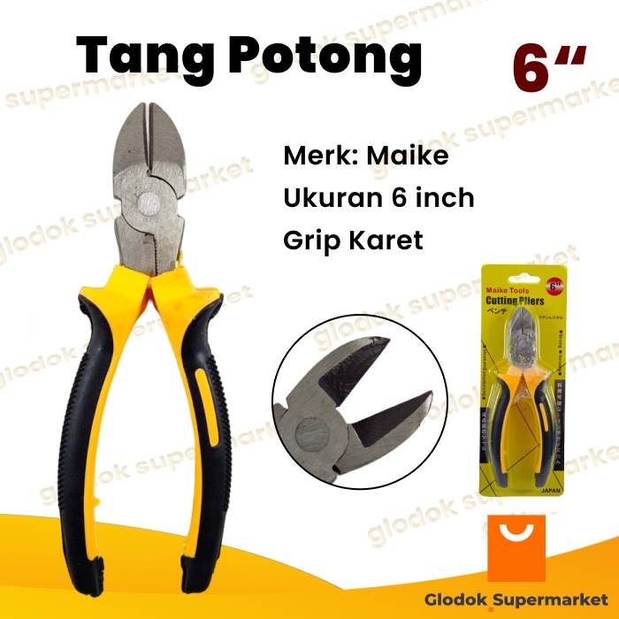 Tang Potong 6 inch Maike Cutter Pliers 6inch