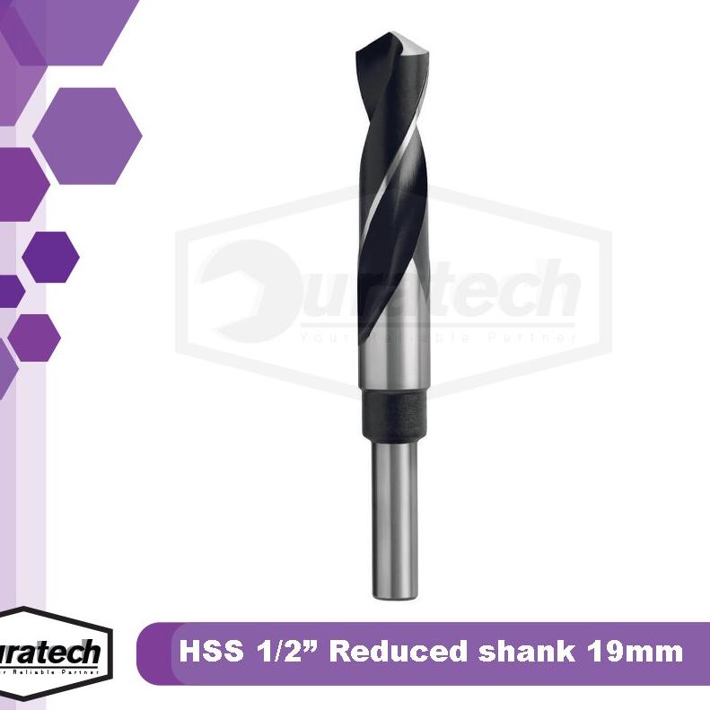 ➩ Mata bor besi mesin bor tangan 19mm / Mata bor reduced shank 1/2inch size 19 mm Benz Werkz ♣