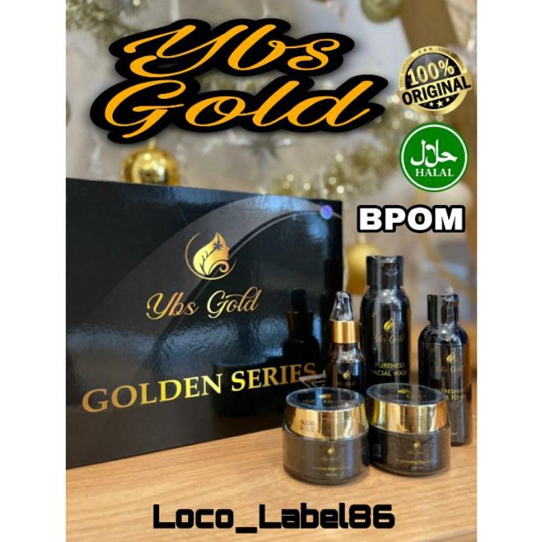 YB SKINCARE GOLD GOLDEN SERIES ORIGINAL BPOM CERTIFIED