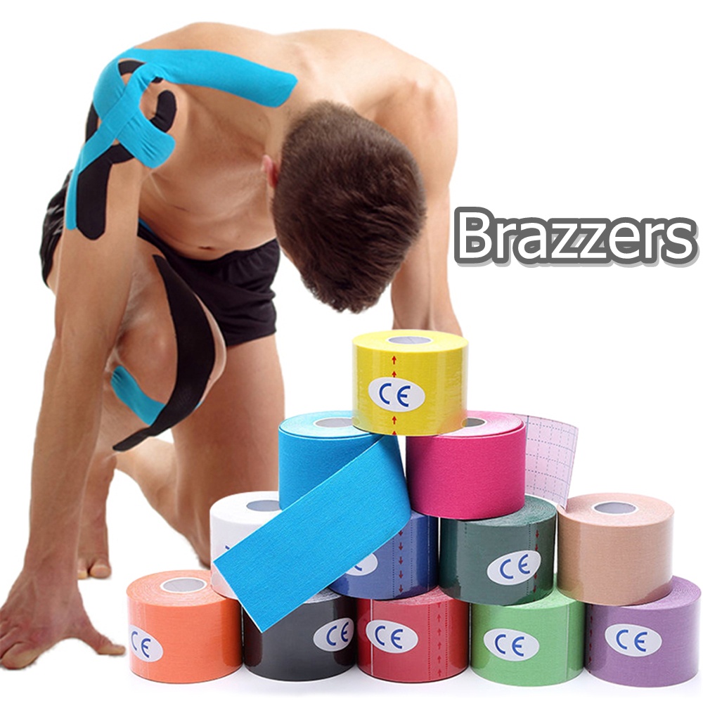 Taping Kinesio Tape Peralatan Alat Fitness Perlengkapan Gym Olahraga Karate Silat Tanding Seni Bela 